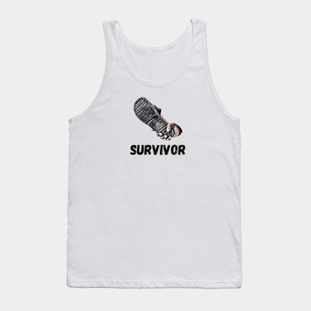 Slipper, Sandal beats Survivor Tank Top by The Free Nightingale